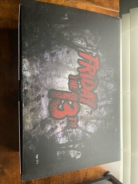 Friday the 13th CROCS Classic Clog in Red Splatter with Black Footbed